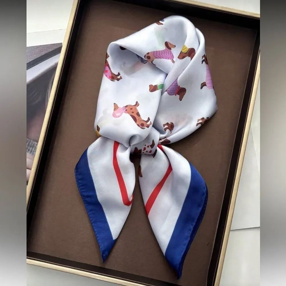 Colorful Dachshund Scarf A1558